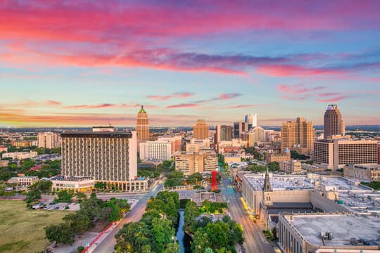 San Antonio, TX skyline